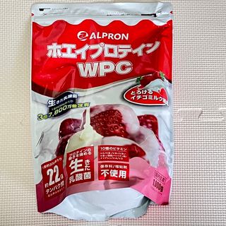 アルプロン(ALPRON)のアルプロン ホエイプロテイン WPC とろけるイチゴミルク風味　1kg(プロテイン)