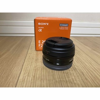 ソニー(SONY)の【クーポン期間限定特価】E 20mm F2.8 SEL20F28(レンズ(単焦点))