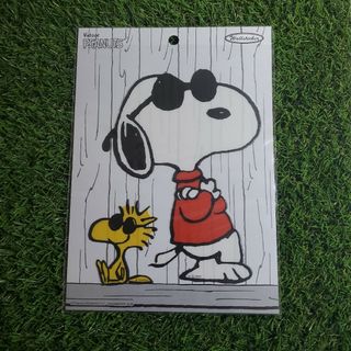 ピーナッツ(PEANUTS)の新品♡ スヌーピー A5ウォールステッカー ジョークール(シール)