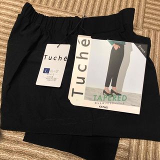 グンゼ(GUNZE)の【Tuche】太ももゆったりテーパードパンツ　Lサイズ(カジュアルパンツ)