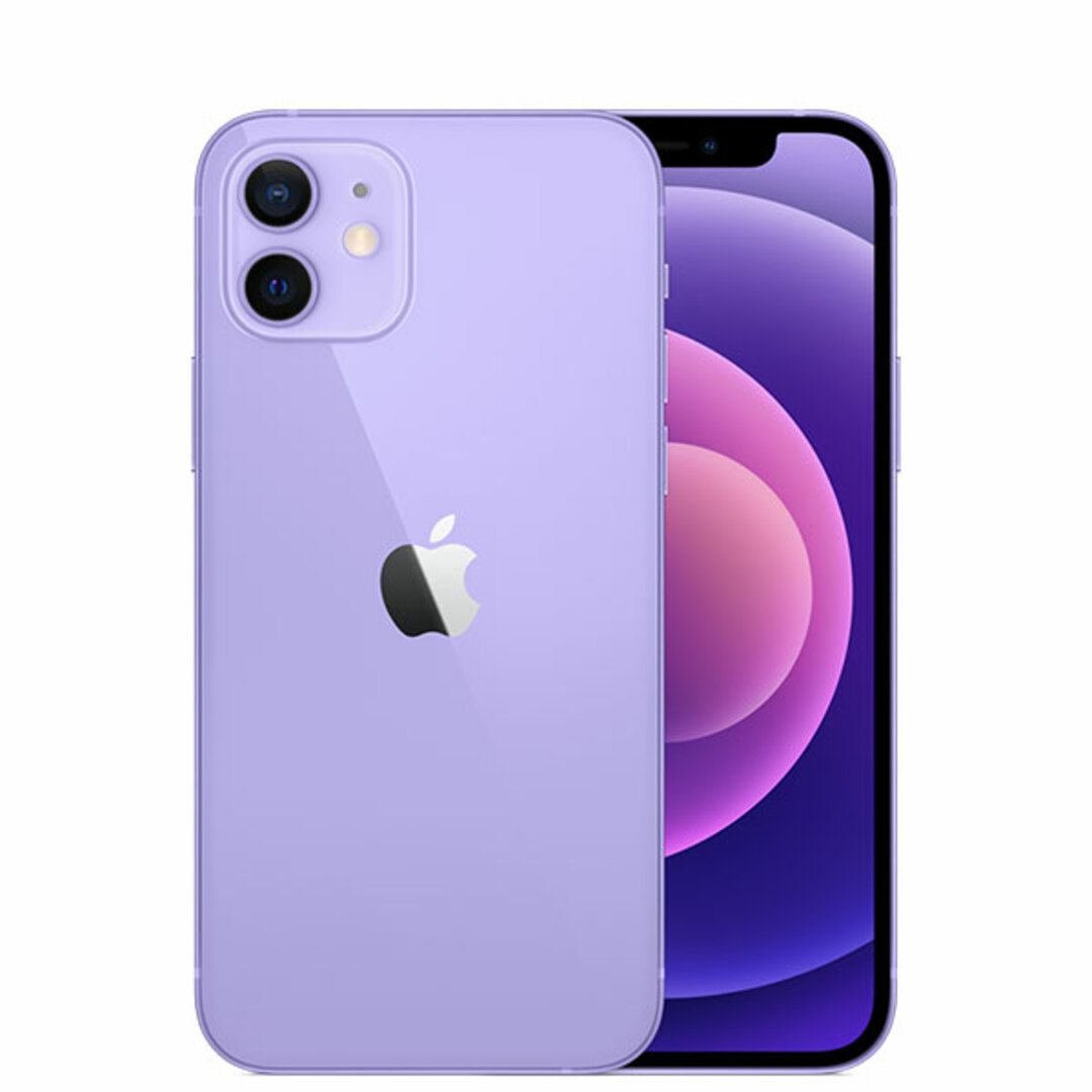 iPhone12 64GB パープル SIMフリー 本体 Aランク スマホ iPhone 12