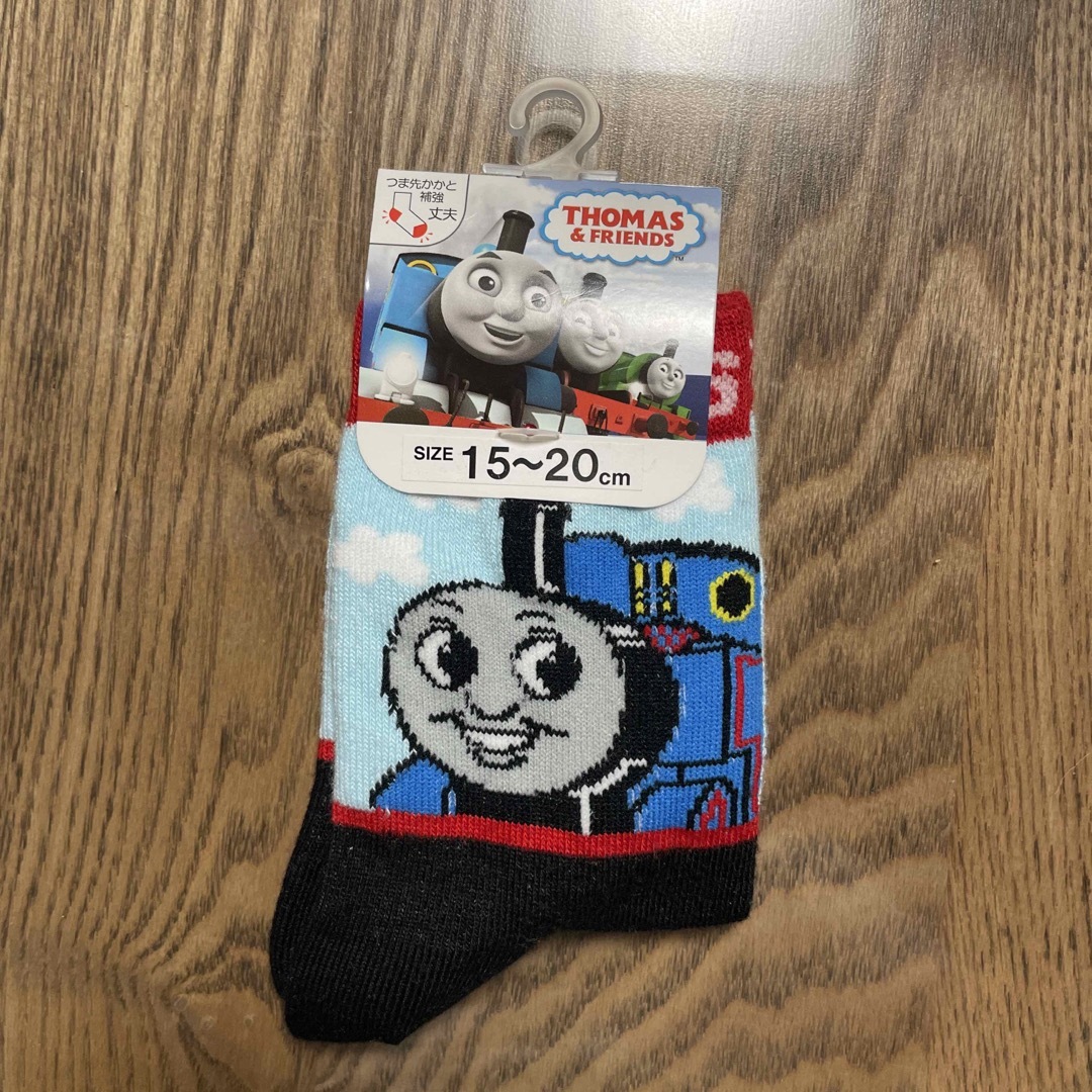 THOMAS(トーマス)のトーマス　くつ下　15〜20㌢ キッズ/ベビー/マタニティのこども用ファッション小物(靴下/タイツ)の商品写真