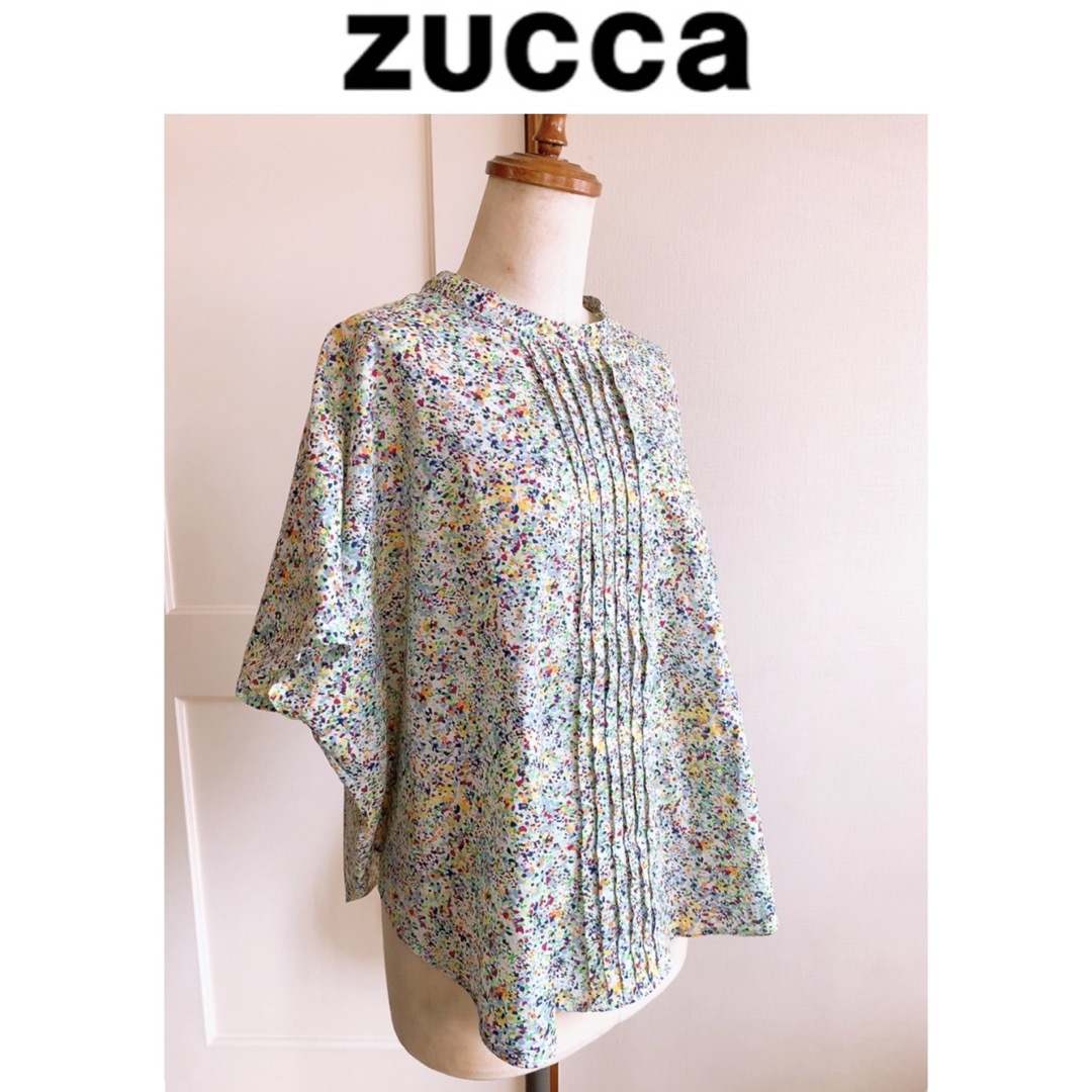 新品◆ZUCCa ズッカ LIBERTY PRINT ブラウス リバティ2WAY