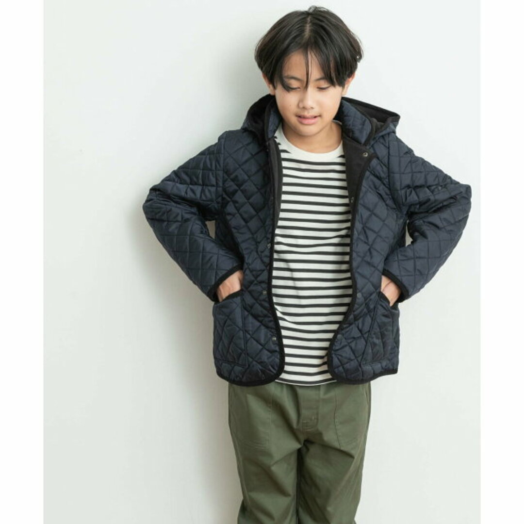 URBAN RESEARCH DOORS(アーバンリサーチドアーズ)の【BEIGE】キルトジャケット(KIDS) キッズ/ベビー/マタニティのキッズ服女の子用(90cm~)(ジャケット/上着)の商品写真