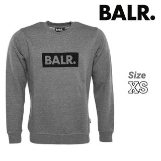 新品 定価2.7万円 BALR. CLUB CREWNECK スウェット グレー