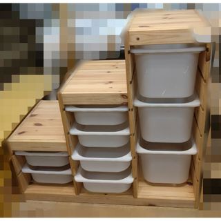 IKEA - TROFAST トロファスト 収納コンビネーション, ホワイト