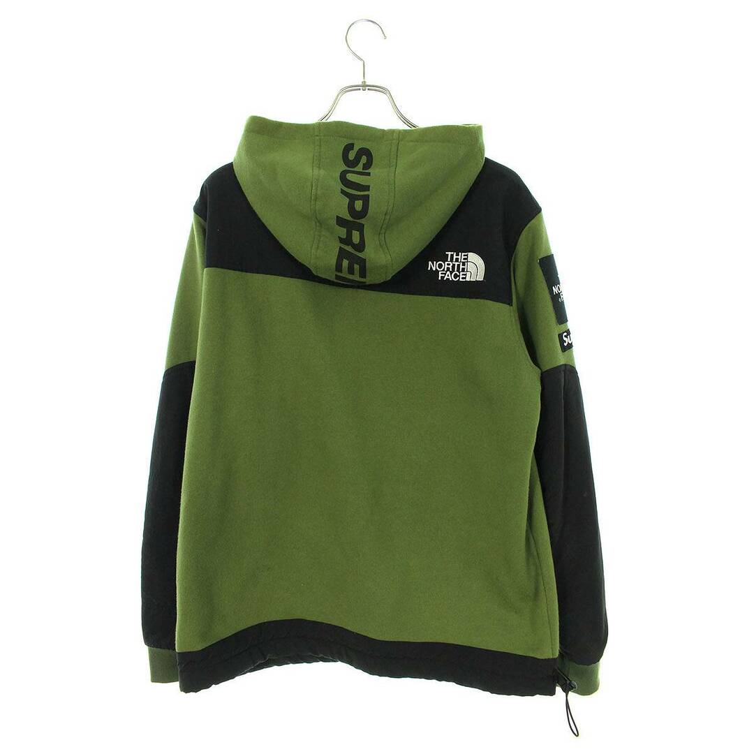 シュプリーム ×ノースフェイス THE NORTH FACE  16SS  Steep Tech Hooded Sweatshirt スウェットパーカーブルゾン メンズ M