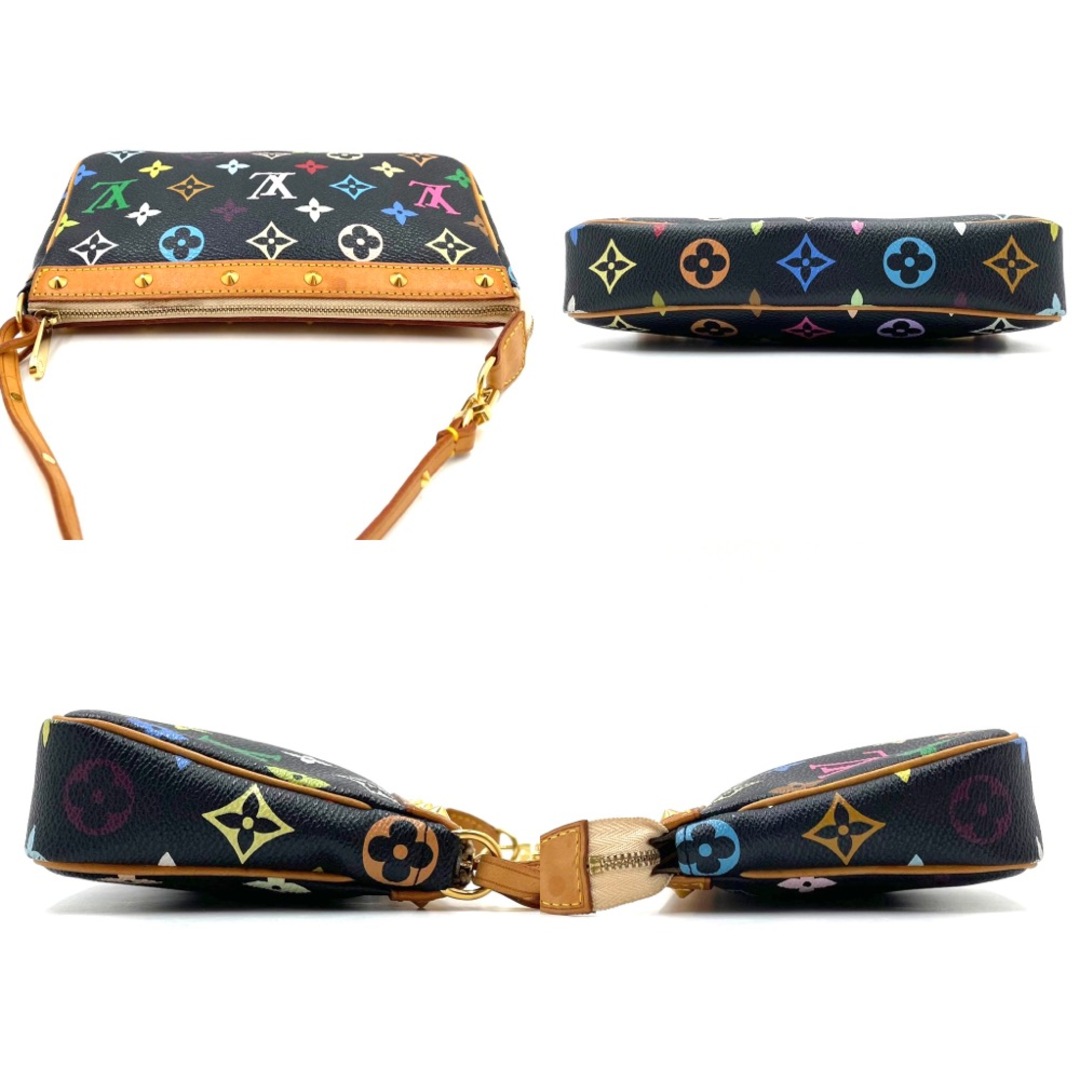 ルイヴィトン LOUIS VUITTON ポシェット・アクセソワール M92648 モノグラムマルチカラー ミニ ショルダーバッグ ポーチ モノグラムキャンバス ノワール ブラック×マルチカラー