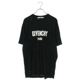 GIVENCHY - ジバンシィ 17P 7722 485 デストロイロゴプリントTシャツ ...