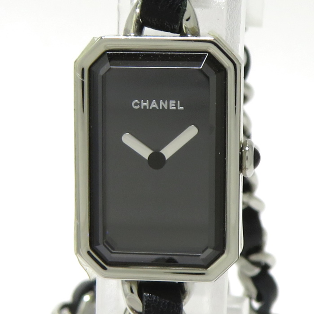 CHANEL プルミエール ロック クオーツ SS/レザー ベルト