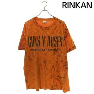 ヴィンテージ VINTAGE  Guns N' Roses/ガンズ・アンド・ローゼズ スパゲッティプリントTシャツ メンズ XL(Tシャツ/カットソー(半袖/袖なし))