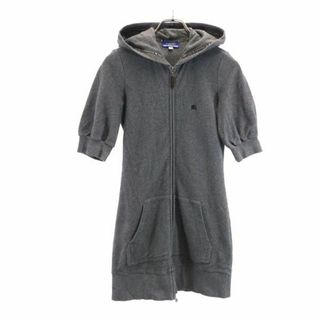 【M】BUREERRY BLUE LABEL  パーカー　美品　タイトめ