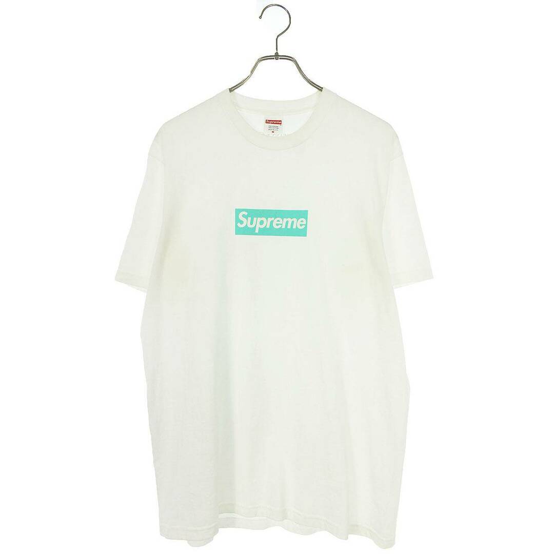 シュプリーム ×ティファニー TIFFANY&Co.  21AW  Box Logo Tee ボックスロゴTシャツ メンズ M