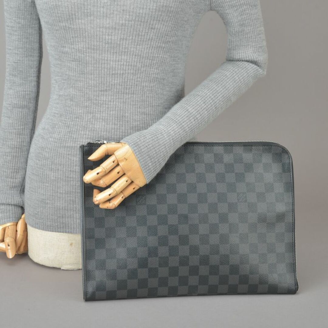 <br>LOUIS VUITTON ルイ・ヴィトン/ポシェット・ジュールGM/グラフィット/N41501/TN4***/Aランク/83