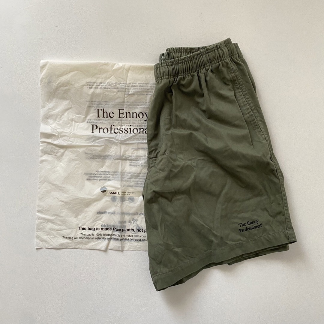 ennoy cotton shorts ショートパンツ2022 スタイリスト私物