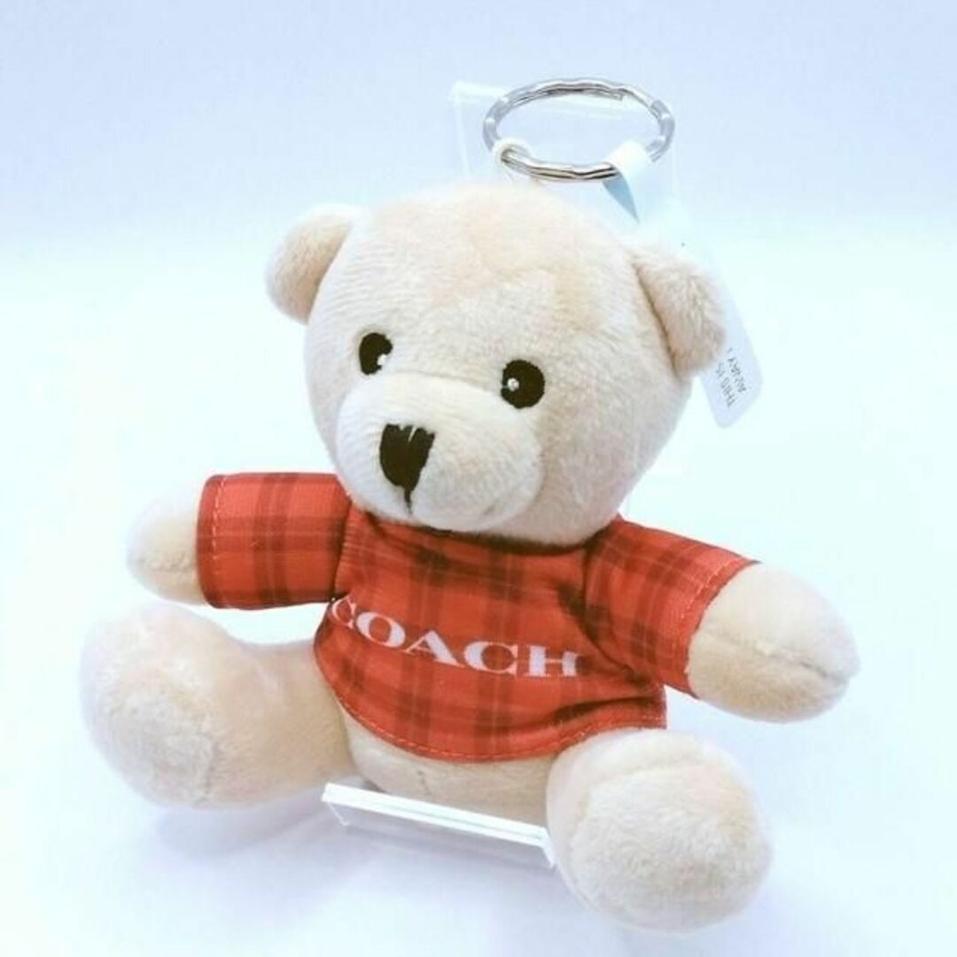 COACH コーチ クマのぬいぐるみ キーホルダー 非売品 テディベア