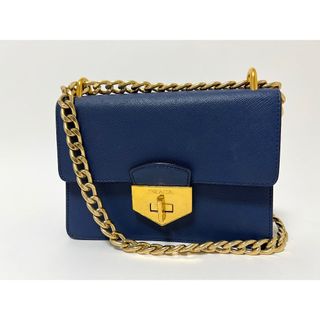 美品　PRADA プラダ　ショルダーバッグ　完売品　青