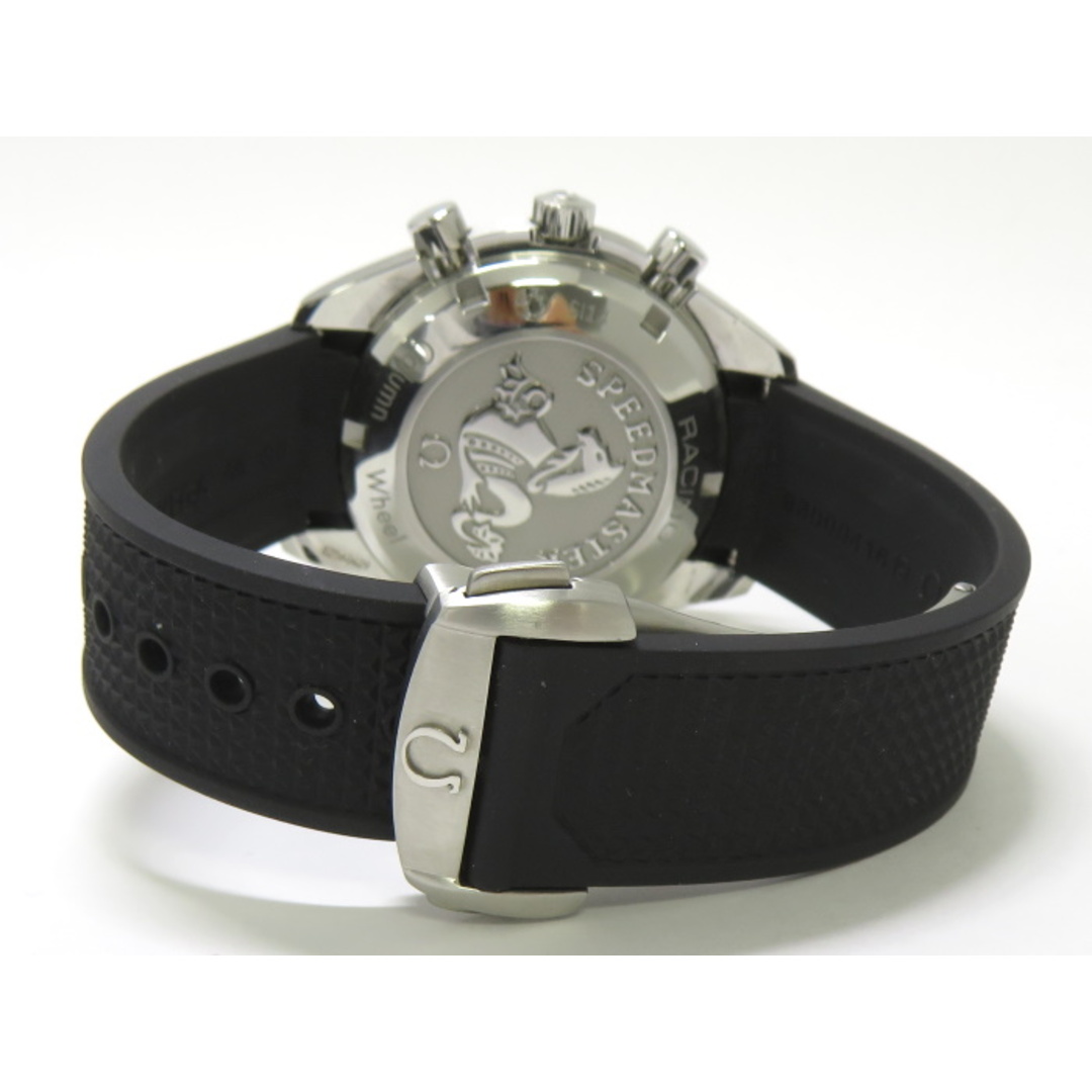 OMEGA(オメガ)のOMEGA スピードマスター レーシング 自動巻き SS/ラバー 黒文字盤 メンズの時計(腕時計(アナログ))の商品写真