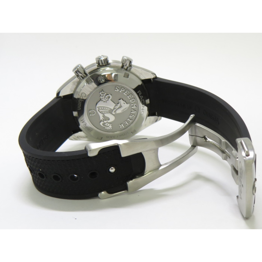 OMEGA(オメガ)のOMEGA スピードマスター レーシング 自動巻き SS/ラバー 黒文字盤 メンズの時計(腕時計(アナログ))の商品写真
