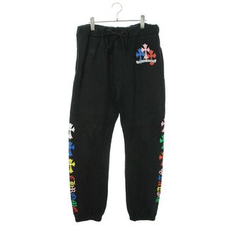 クロムハーツ(Chrome Hearts)のクロムハーツ  MLTCOL CEM CRS SWEAT PANTS セメタリークロススウェットロングパンツ メンズ L(その他)