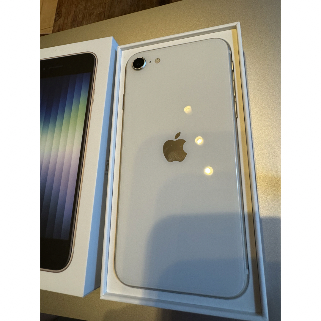 iPhone - 値下美品iPhone se第3世代SIMフリー128GB AKIBAヨドバシ購入