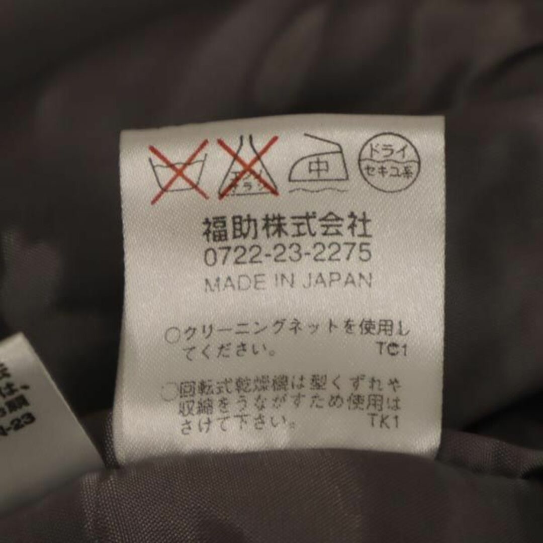 イヴサンローラン 日本製 ウール100％ スカート 9号 グレー系 YVES SAINT LAURENT レディース   【231003】 8