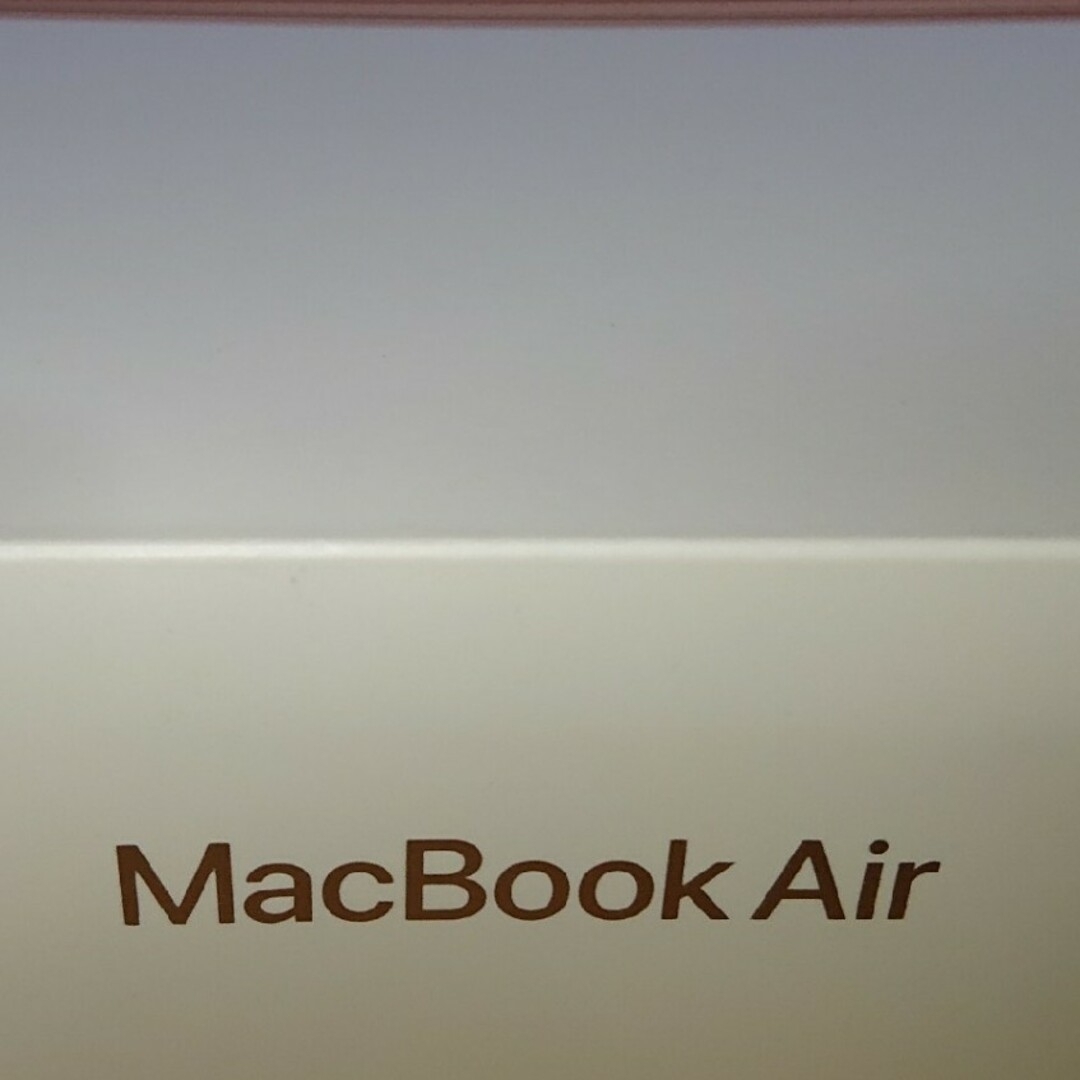 macbook air 2020モデル