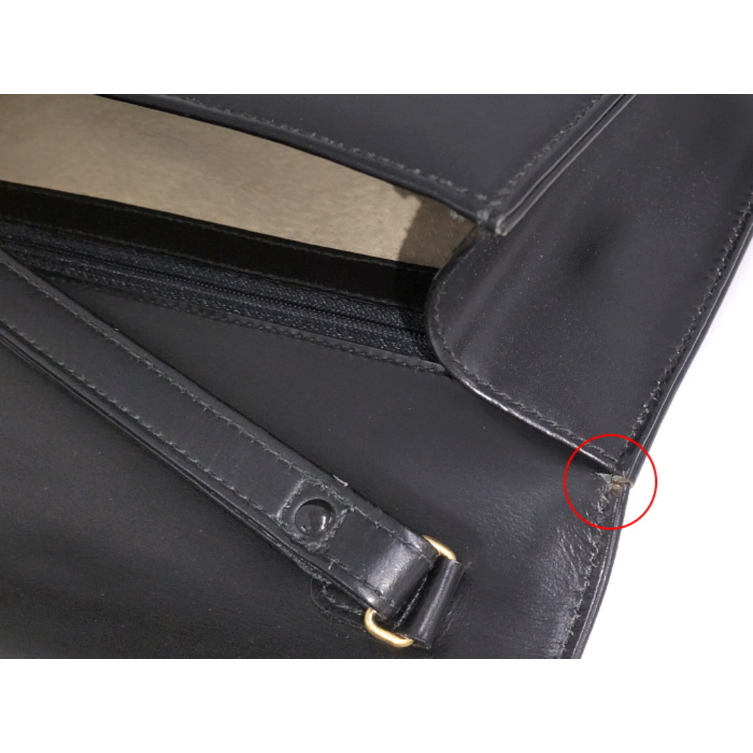 Dunhill(ダンヒル)のDunhill セカンドバッグ ダイヤルロック式 レザー ブラック メンズのバッグ(セカンドバッグ/クラッチバッグ)の商品写真