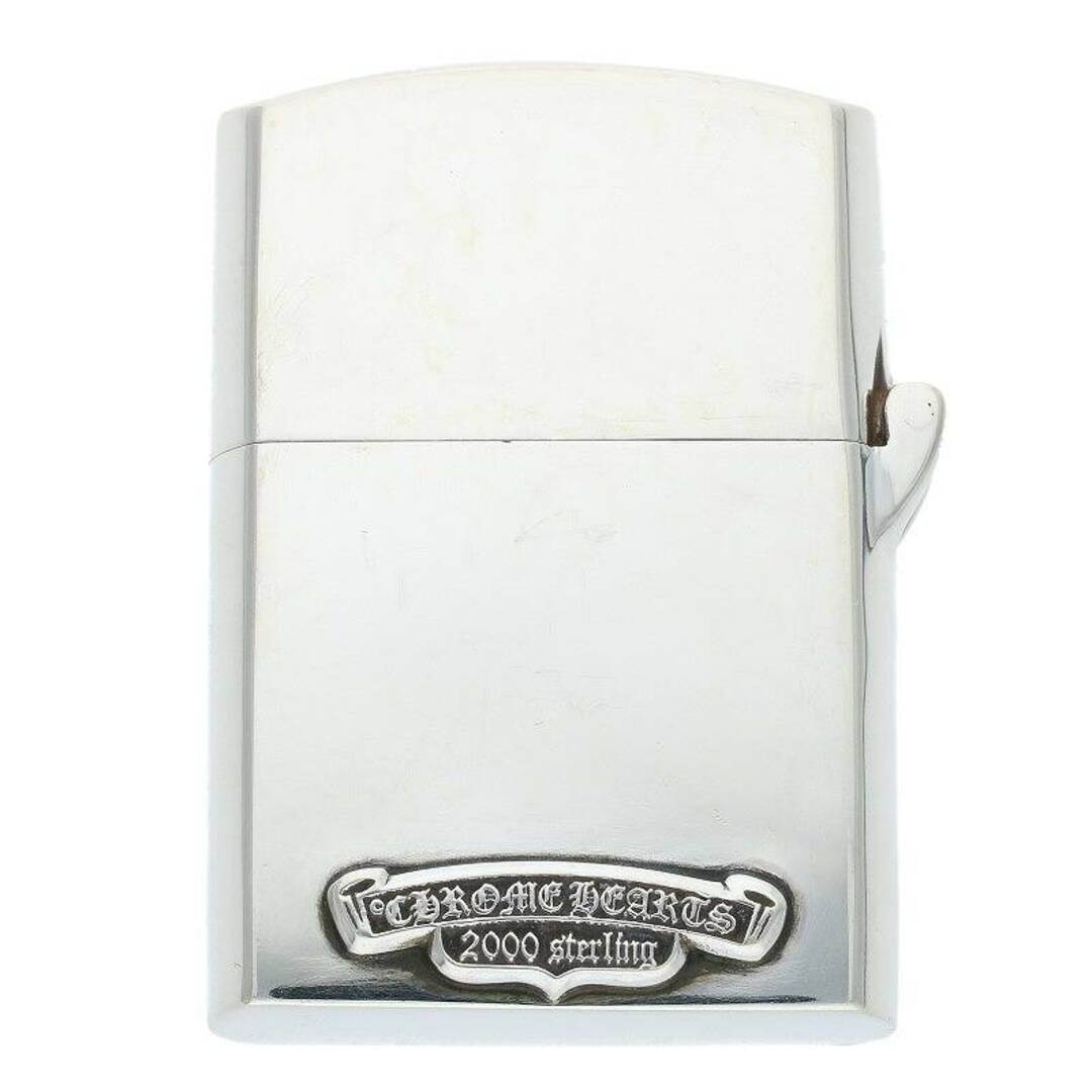 ファッション小物クロムハーツ  ZIPPO LIGHTERZ-V1 1997刻印オールドスモールCHクロスジッポライター  メンズ