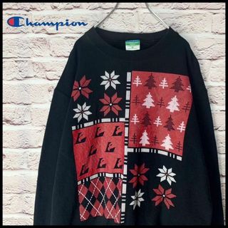 チャンピオン(Champion)の【US古着】Champion　トレーナー　スウェット　メンズ　レディース【M】(スウェット)