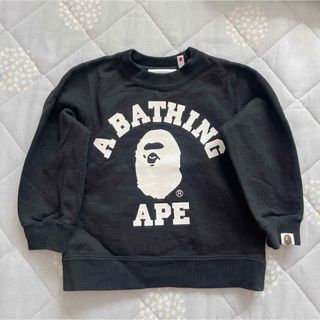 アベイシングエイプ(A BATHING APE)のBAPE スウェット 100㎝(Tシャツ/カットソー)