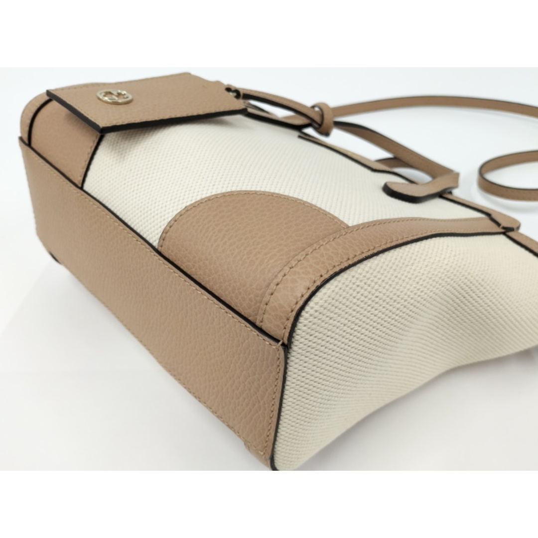 GUCCI - GUCCI スウィング ミニ トップハンドル 2WAY ショルダー GUCCI - GUCCI スウィング ミニ トップハンドル 2WAY ショルダー