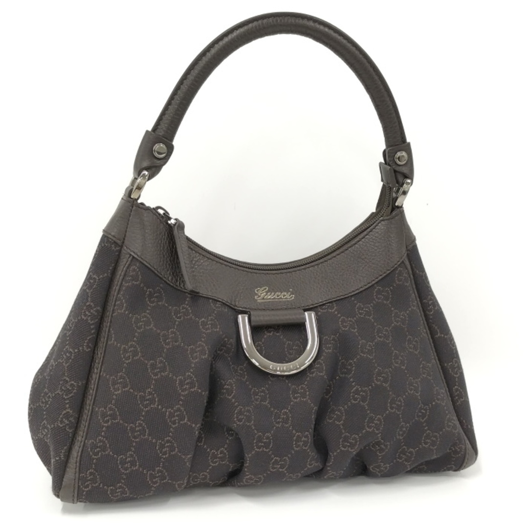 Gucci - GUCCI アビー ショルダーバッグ GGキャンバス ブラウン 265692