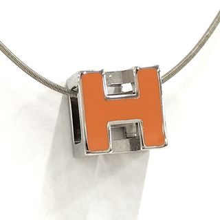 Hermes - HERMES Hキューブ カージュドアッシュ ネックレス シルバー