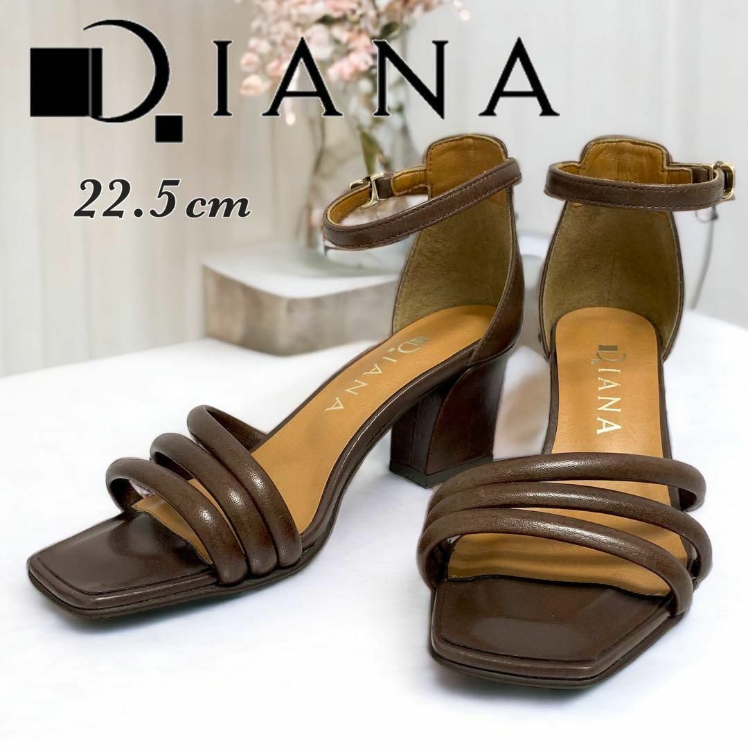 新品未使用 DIANA ダイアナ アンクルストラップ ハイヒール レース