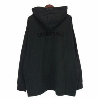 フィアオブゴッド(FEAR OF GOD)のフィアオブゴッド エッセンシャルズ FEAR OF GOD ESSENTIALS ■ 22SS 【 Relaxed Hoodie Stretch Limo 】 ストレッチ リモ リラックス スウェット パーカー　n3558(パーカー)