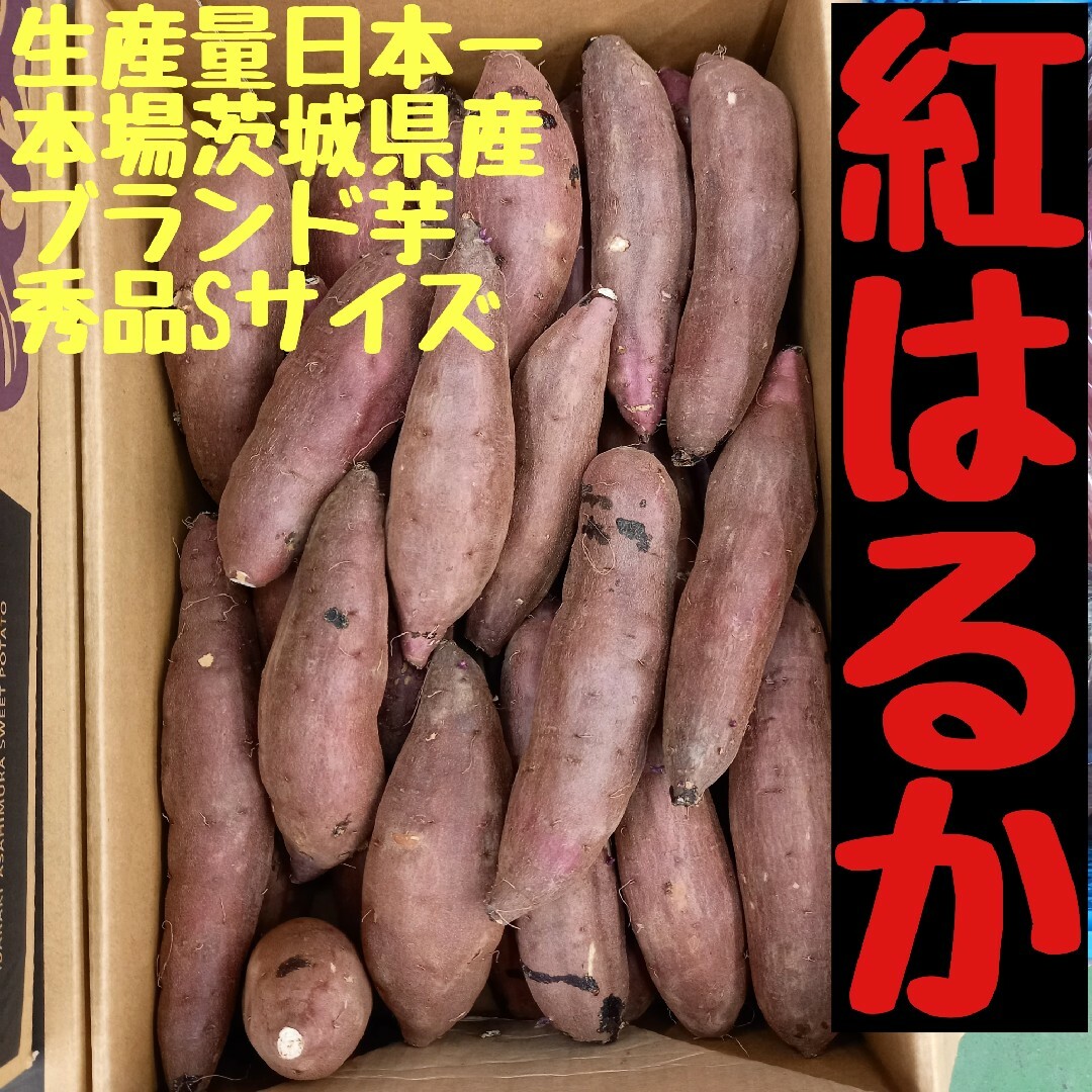 新物正規品Sサイズ10㌔以上重量おまけR5年紅はるか土付茨城県減農薬栽培農家直送