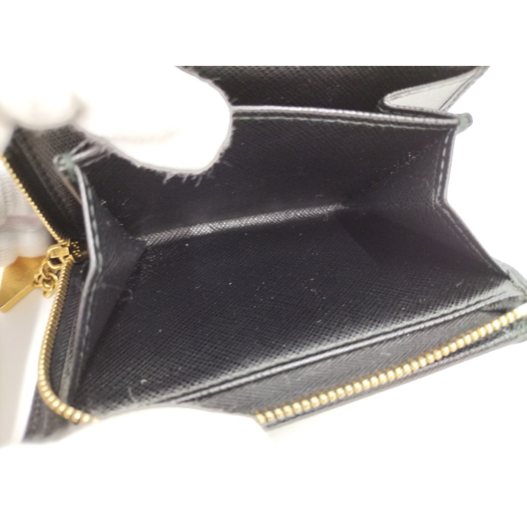 PRADA - PRADA L字ファスナー 二つ折り財布 サフィアーノ レザー PRADA - PRADA L字ファスナー 二つ折り財布 サフィアーノ レザー