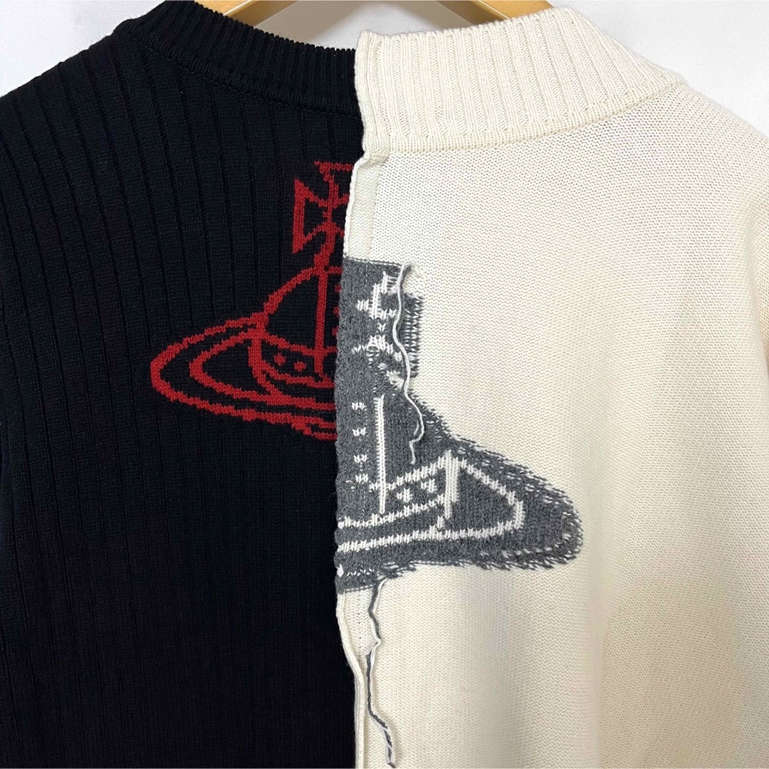 Vivienne Westwood 22AW リメイクORB カーディガン-