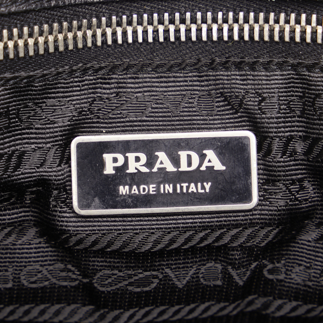 プラダ 三角ロゴプレート 斜め掛け ショルダーバッグ レザー メンズ PRADA 【1-0118104】