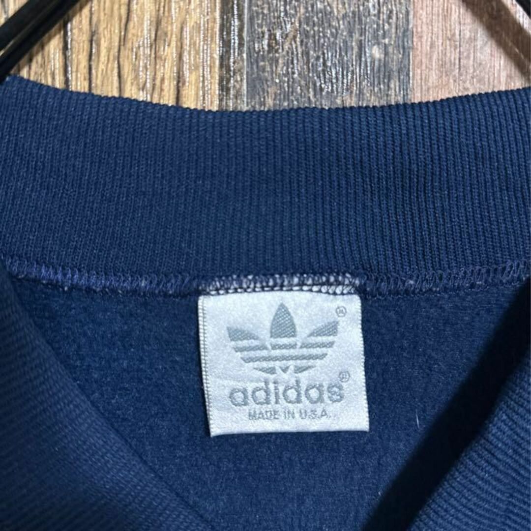 adidas - 80s アディダス 銀タグ トレフォイルロゴ ジャージ 刺繍 USA