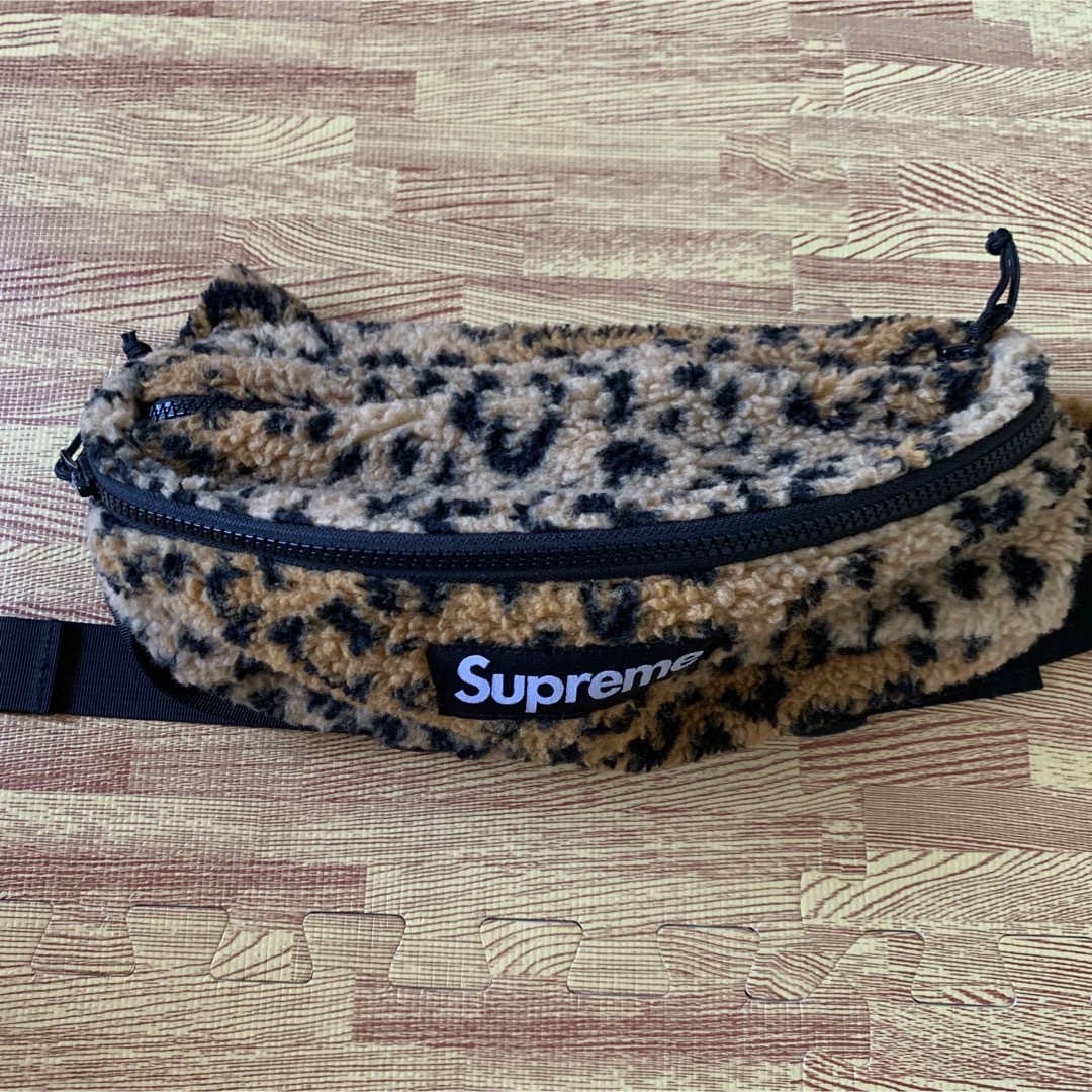 Supreme(シュプリーム)のSupreme レオパード ファー フリース バッグ ウエストポーチ メンズのバッグ(ウエストポーチ)の商品写真