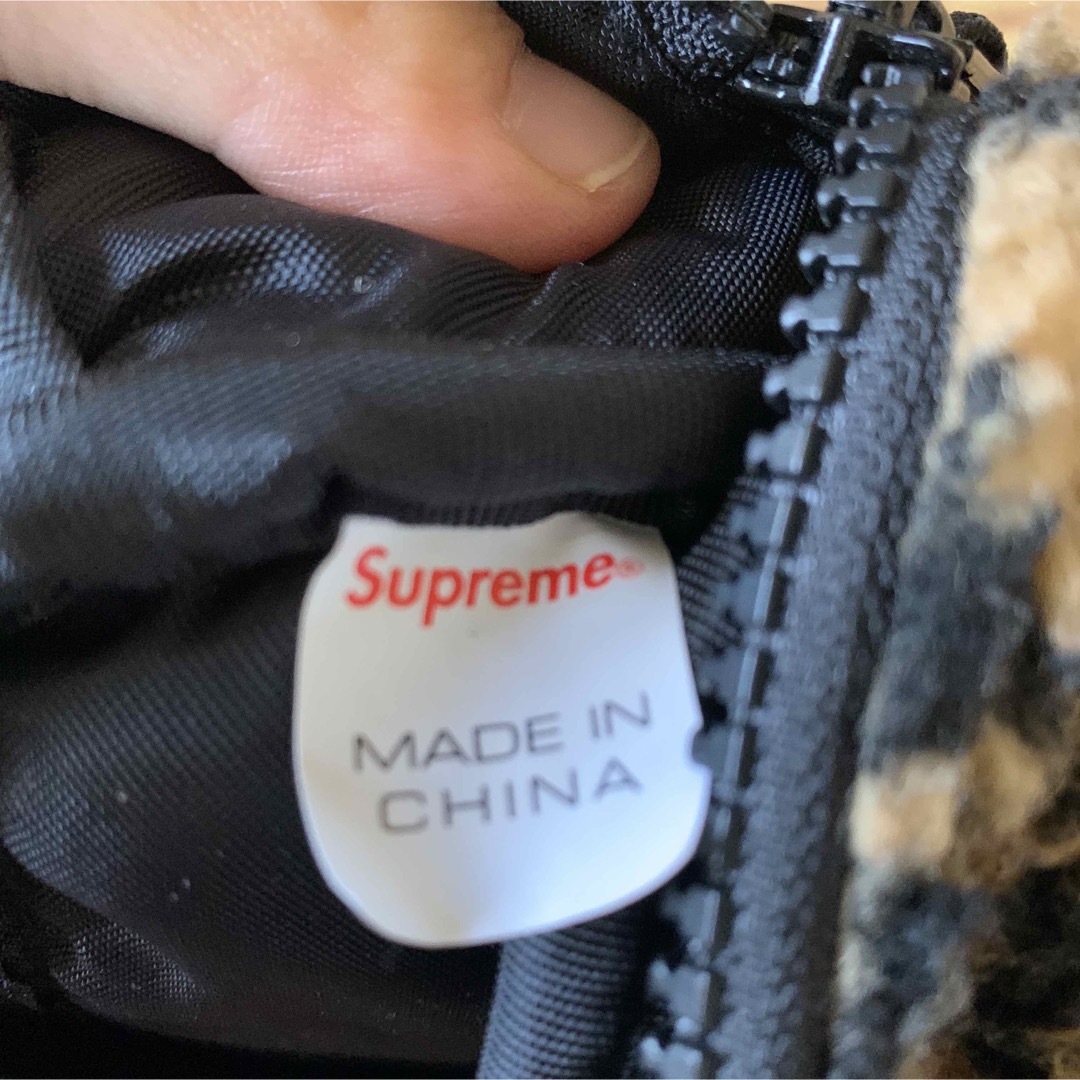 Supreme(シュプリーム)のSupreme レオパード ファー フリース バッグ ウエストポーチ メンズのバッグ(ウエストポーチ)の商品写真