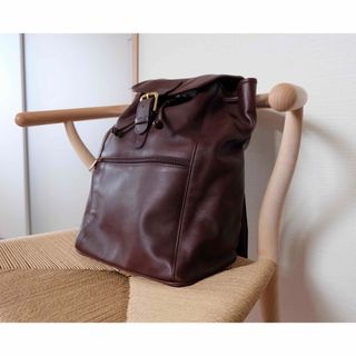 コーチ(COACH)のコーチ COACH リュック バックパック オールレザー 本革 大容量 ブラウン(バッグパック/リュック)