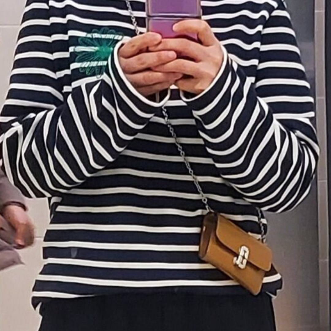 MARDI MERCREDI ストライプ ロングTシャツ 韓国限定