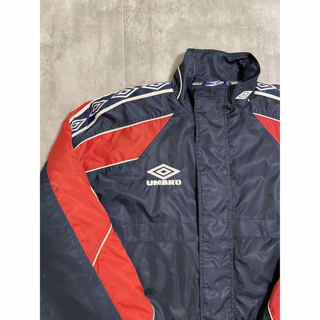 UMBRO - UMBRO アンブロ 90s イングランド 代表 XL 青タグ ジャケット