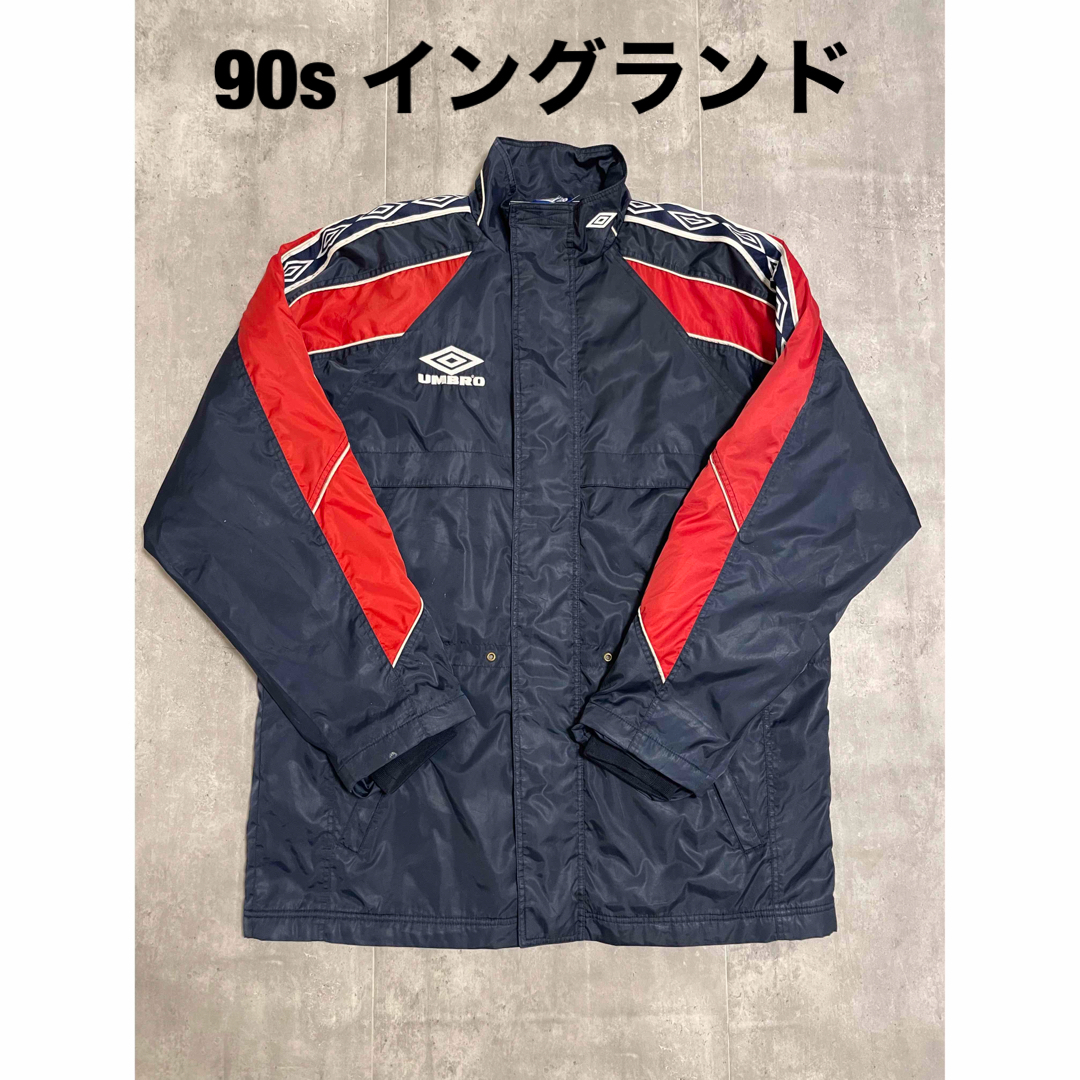 UMBRO アンブロ 90s イングランド 代表 XL 青タグ ジャケット