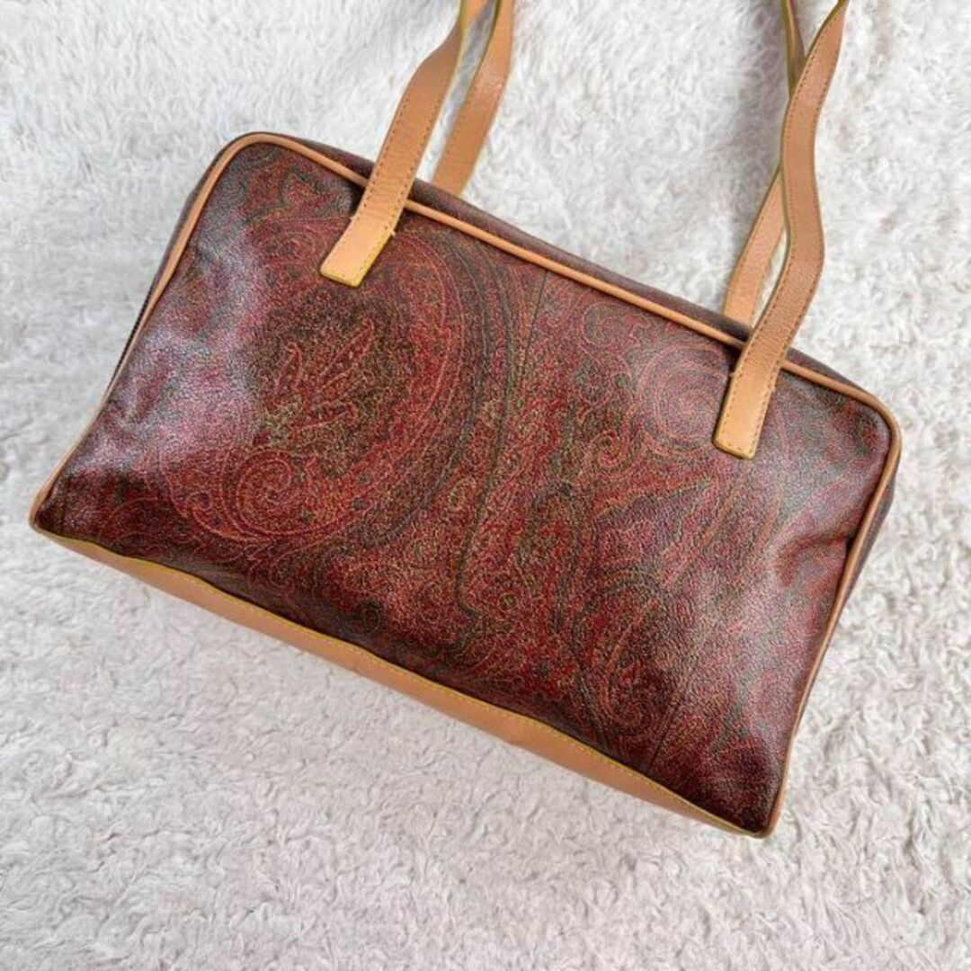 ✨美品✨ETRO エトロ トートバッグ ペイズリー ビンテージ ハンドバッグ-