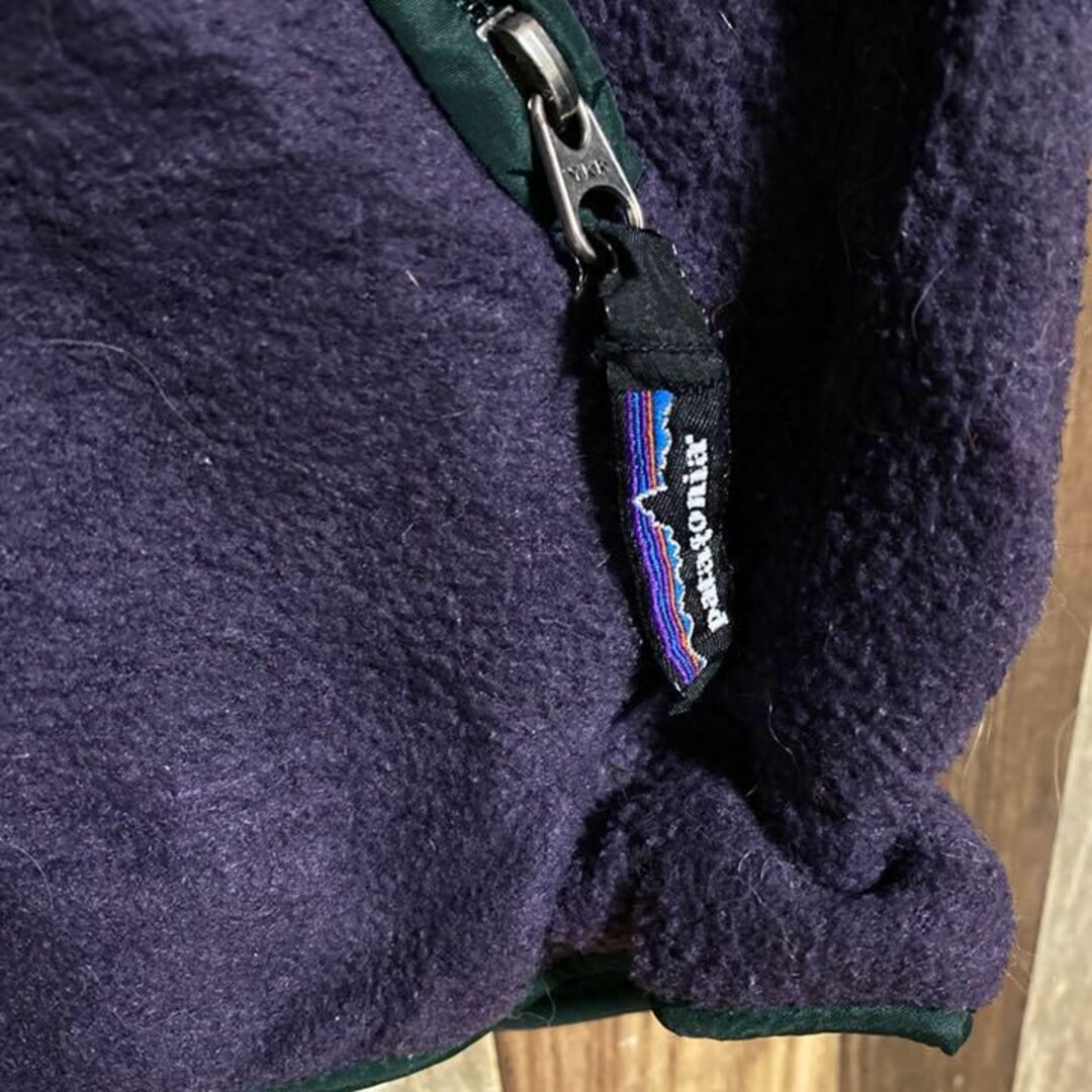 パタゴニア シンチラフリース プルオーバー パープル S 長袖 BIG T