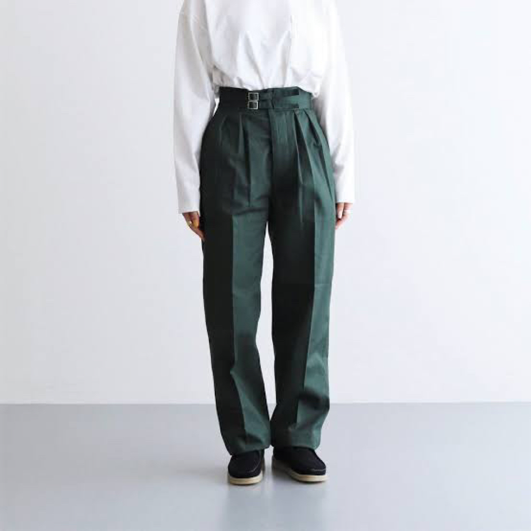 パンツLENO DOUBLE BELTED GURKHA TROUSERS